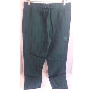 Scarface x Shoe Palace Mens Green Tony Montana Jacquard Lounge Pants Medium